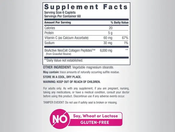 Neocell Super Collagen + Vitamin C Type 1 & 3 for Skin, Hair, Nails & Joint Support 360 Tablets in Sri Lanka