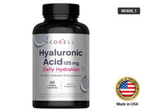 Neocell Hyaluronic Acid 125mg Daily Hydration 60 Vegan Capsules in Sri Lanka