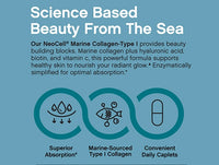 NeoCell Marine Collagen Bio-Peptides + Hyaluronic Acid 180 Caplets