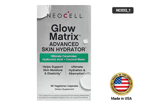 Neocell Glow Matrix Advanced Skin Hydrator 90 Veg Capsules in Sri Lanka