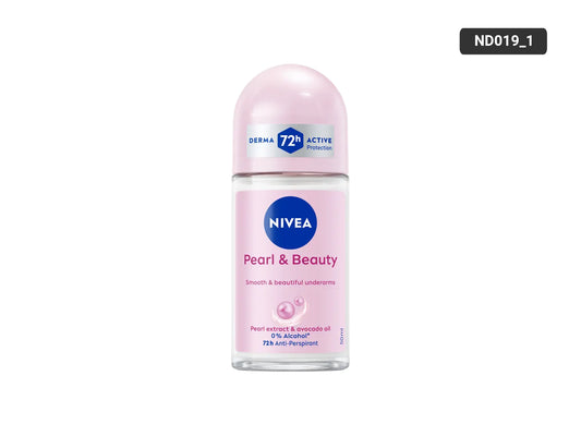 Nivea Pearl & Beauty 72h Anti-Perspirant Roll-On 50ml with pearl extract