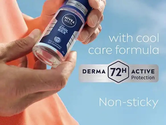 Buy Original Nivea Cool Kick Extra Dry Anti Perspirant 50ml in Sri Lanka