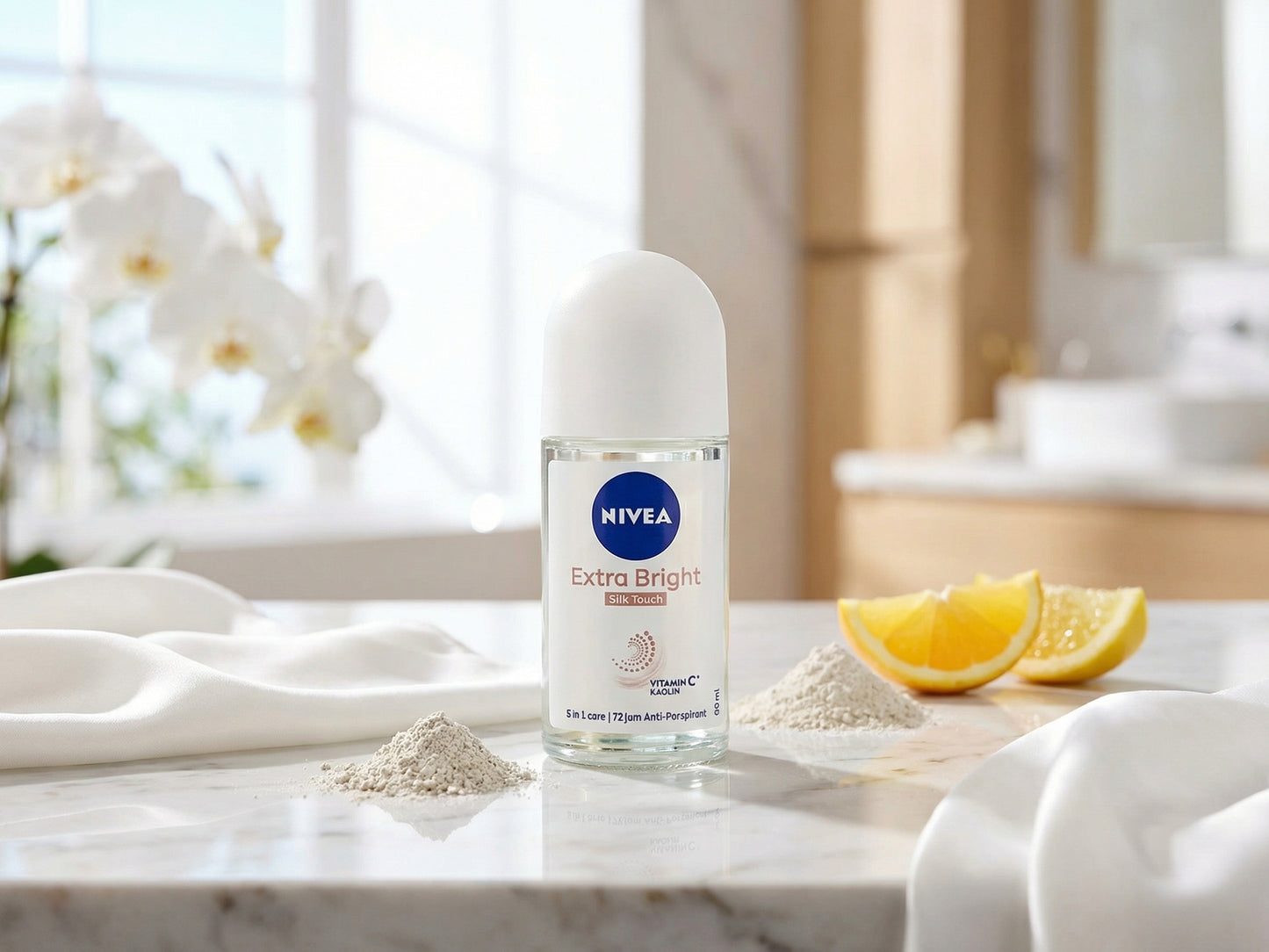 Nivea Extra Bright Silk Touch 50ml in Sri Lanka