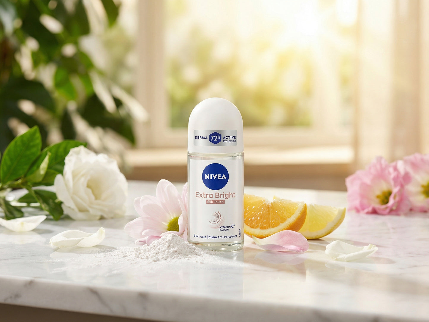 Nivea Extra Bright Silk Touch 50ml in Sri Lanka