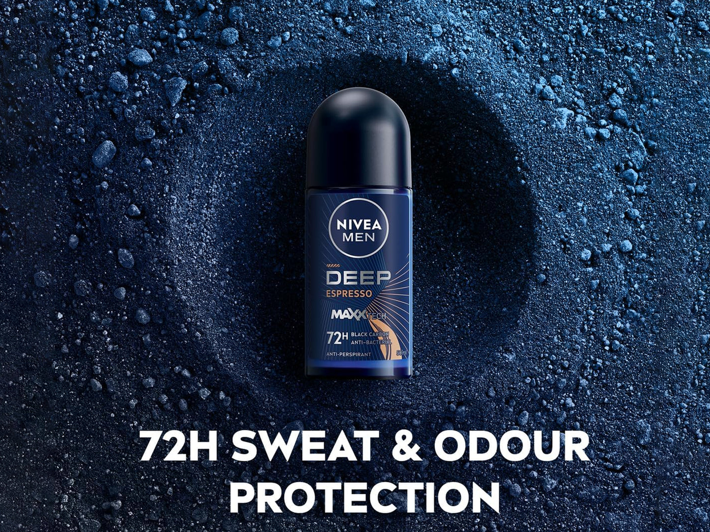 Nivea Men Deep Black Charcoal Deodorant 50ml in Sri Lanka