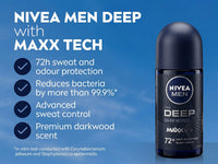 Nivea Men Deep Segar and Kering Deodorant 50ml in Sri Lanka