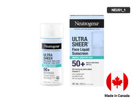 Neutrogena Ultra Sheer Face Liquid Mineral Sunscreen SPF 50+ 40ml