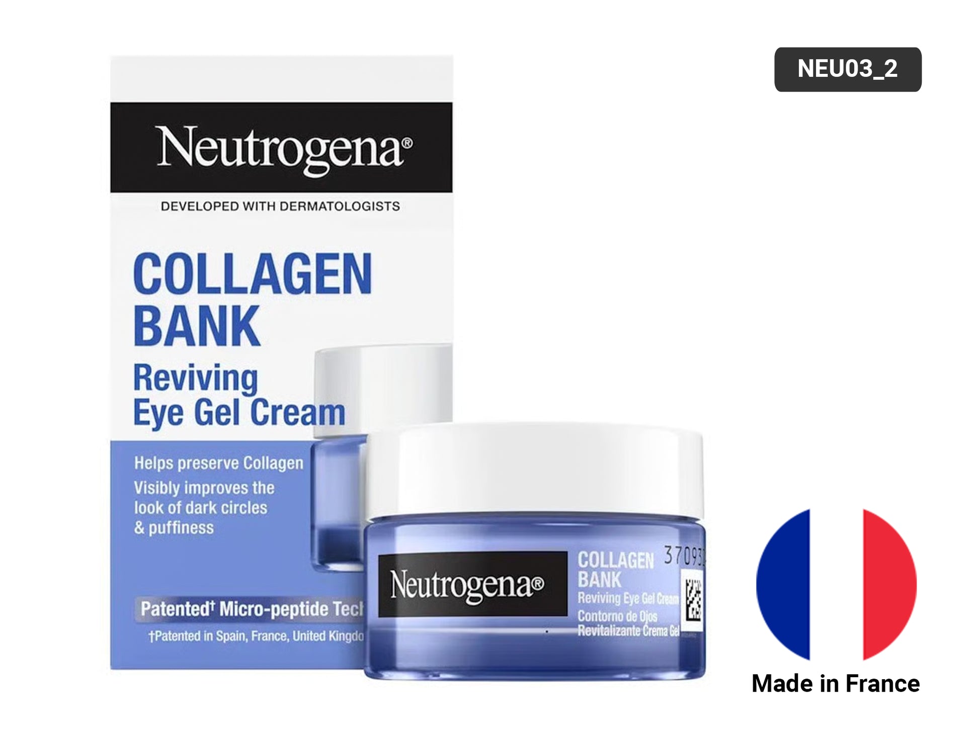 Neutrogena Collagen Bank Reviving Eye Gel Cream 15g in Sri Lanka