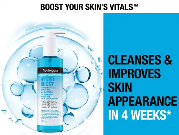Neutrogena Hydro Boost Hydrating Gel Cleanser 230ml