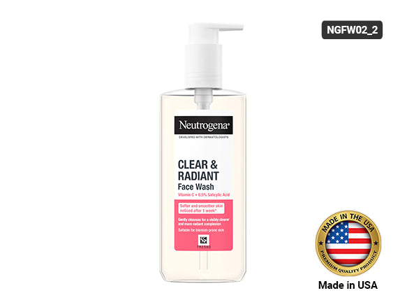 Neutrogena Clear &amp; Radiant Face Wash 200ml - ITALY in Sri Lanka