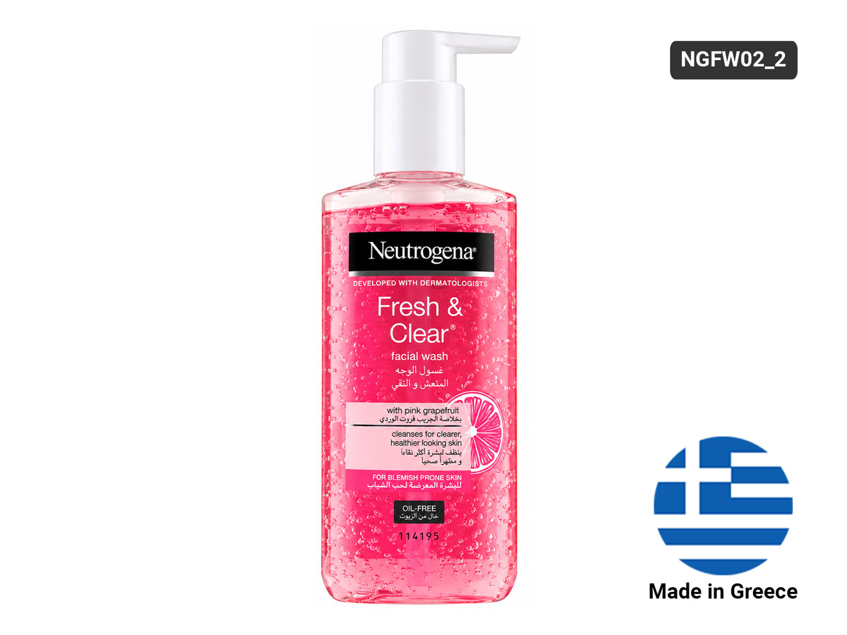 Neutrogena Clear &amp; Radiant Face Wash 200ml - Greece in Sri Lanka
