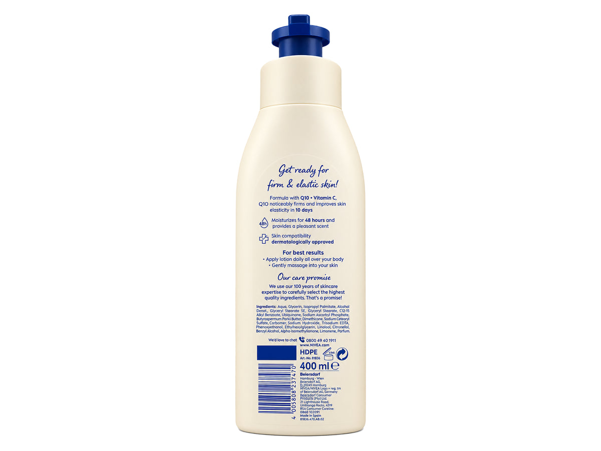 Nivea Firming Q10 Plus Vitamin C Body Lotion 400ml in Sri Lanka
