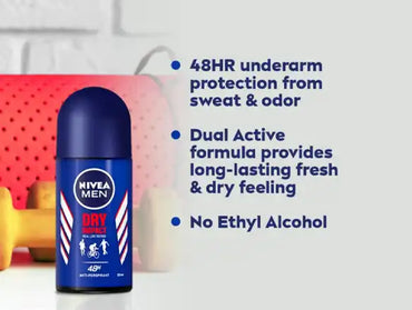 Nivea Men Dry Impact Deodorant 50ml in Sri Lanka