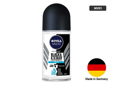 Nivea Men Black and White Invisible Fresh Anti-Perspirant 50ml - GERMANY - 4005900371492