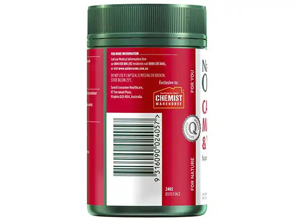 Natures Own Calcium, Magnesium &amp; Vitamin D3 200 Tablets