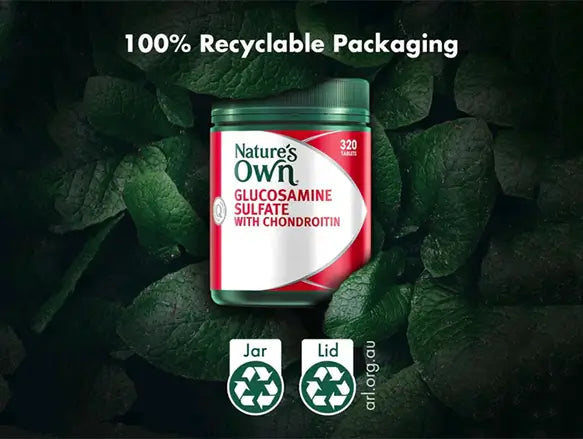 Natures Own Glucosamine Sulfate with Chondroitin 320 Tablets