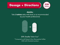 Natures Own Glucosamine Sulfate with Chondroitin 320 Tablets