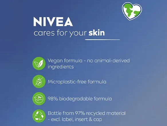 Nivea Skin Glow Serum Infused Micellar Cleansing Water 5% Serum with Vitamins C and E 400ml - GERMANY - 4006000068428