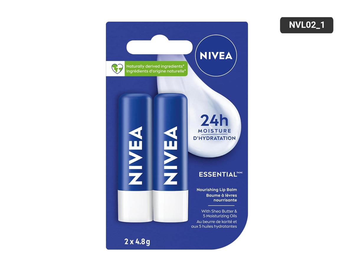 Nivea Essential Lip Balm With Shea Butter and Jojoba Oil in Sri Lanka