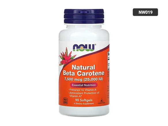 Now Beta Carotene 7500mcg 90 Softgels in Sri Lanka