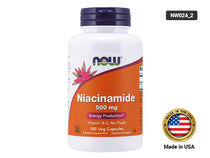 Now Niacinamide 500mg 100 Veg Capsules
