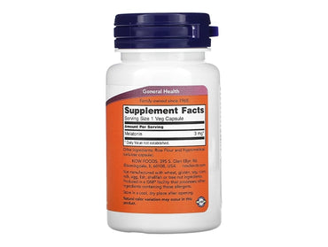 Now Melatonin 3mg 60 Veg Capsules in Sri Lanka
