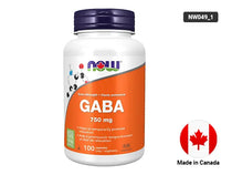 Now GABA Extra Strength 750mg 100 Veg Capsules in Sri Lanka