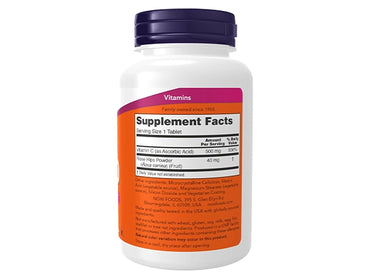 Now Vitamin C 500 250 Tablets