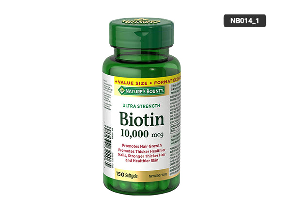 Natures Bounty Biotin 10000mcg 150 Softgels in Sri Lanka 