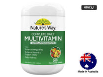 Natures Way Complete Daily Multivitamin with Antioxidants 200 Tablets in Sri Lanka