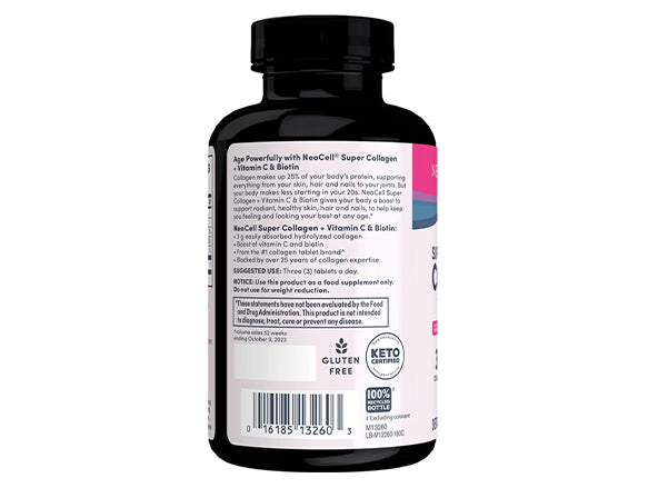 Neocell Super Collagen Vitamin C & Biotin (USA) 180 Tablets in Sri Lanka
