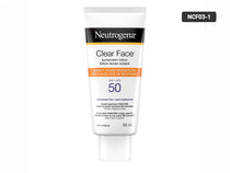 Neutrogena Clear Face Oil Free SPF 50 Sunscreen 88ml in Sri Lanka 