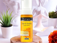 Neutrogena Clear and Soothe Mousse Cleanser 150ml - GREECE in Sri Lanka