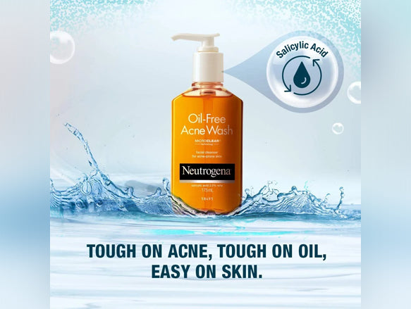 Neutrogena Oil-Free Acne Wash 177ml - KOREA - 9300607379792 in Sri Lanka