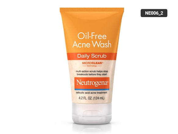Neutrogena Oil-Free Acne Wash Daily Scrub 125ml - USA in Sri Lanka