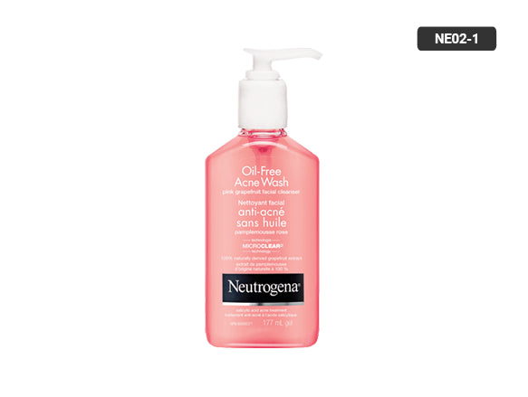 Neutrogena Oil Free Acne Wash Pink Grapefruit Facial Cleanser 177ml in Sri Lanka 