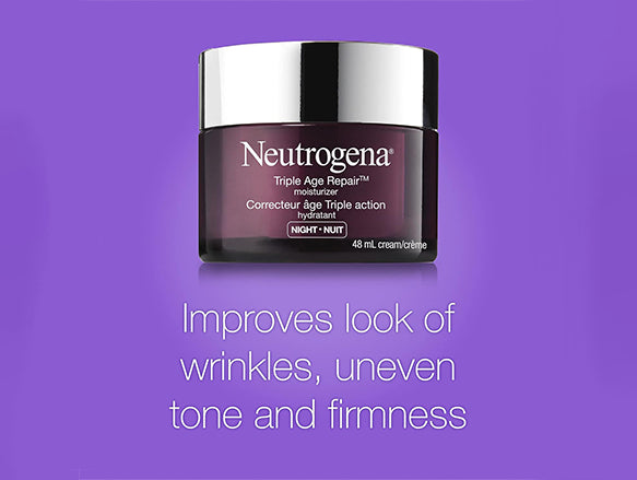 Neutrogena Triple Age Repair Night Moisturizer 48ml - CANADA in Sri Lanka