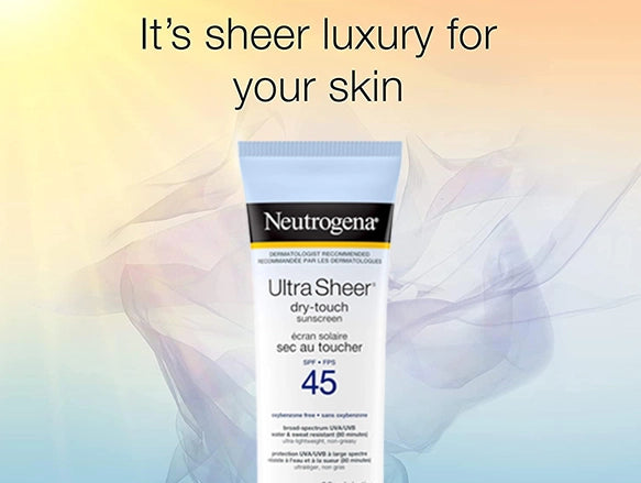 Neutrogena Ultra Sheer Dry-Touch Sunscreen SPF45 88ml - CANADA in Sri Lanka