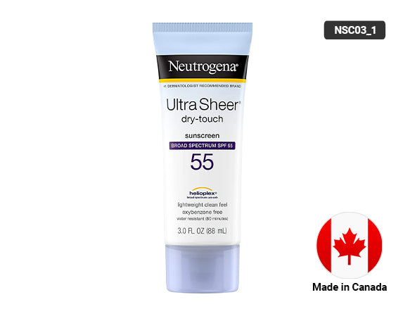 Neutrogena Ultra Sheer Dry-Touch Sunscreen SPF55 88ml - CANADA in Sri Lanka