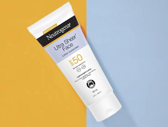 Neutrogena Ultra Sheer Face Lotion Sunscreen SPF 50 88ml - AUSTRALIA in Sri Lanka
