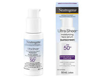 Neutrogena Ultra Sheer Moisturizing Face Serum Sunscreen SPF 50+ 50ml - CANADA in Sri Lanka
