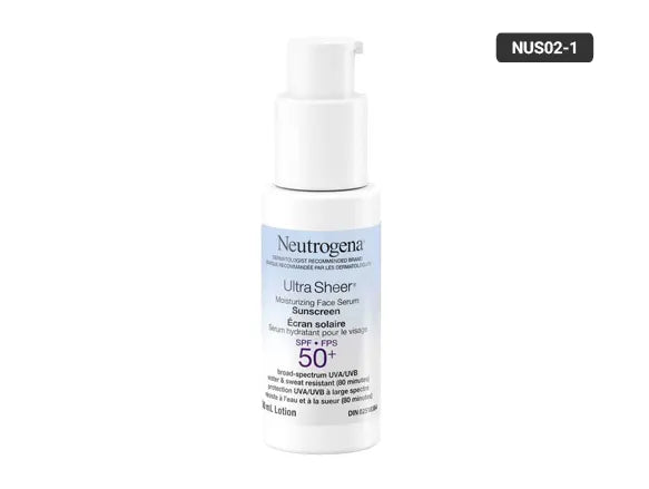 Neutrogena Ultra Sheer Moisturizing Face Serum Sunscreen SPF 50+ 50ml in Sri Lanka 