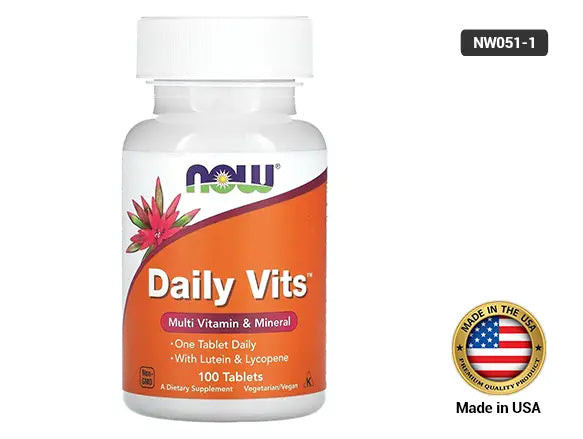 Now Daily Vits Multivitamin Mineral 100 Tablets in Sri Lanka