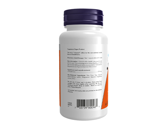 Now Glutathione 250mg 60 Capsules - USA iN Sri Lanka