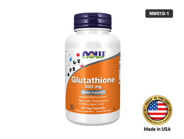 Now Glutathione 500mg 60 Capsules in Sri Lanka 