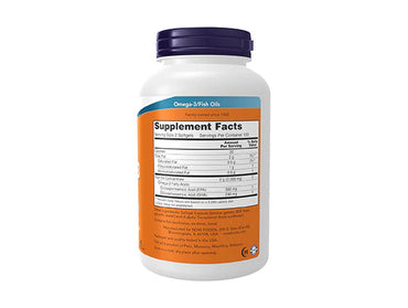 Now Molecularly Distilled Omega-3 Fish Oil 200 Softgels in Sri Lanka
