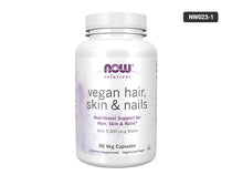 Now Vegan Hair, Skin &amp; Nails 90 Veg Capsules in Sri Lanka