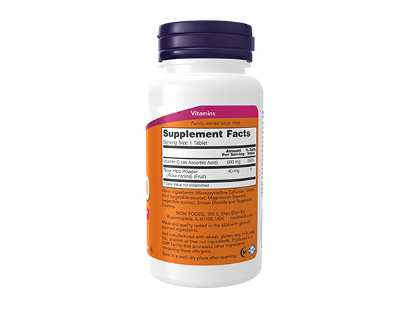 Now Vitamin C 500mg Antioxidant Protection - 100 Tablets - USA in Sri Lanka