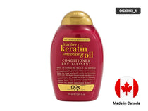 OGX Frizz Free Keratin Smoothing Oil Conditioner 385ml in Sri Lanka