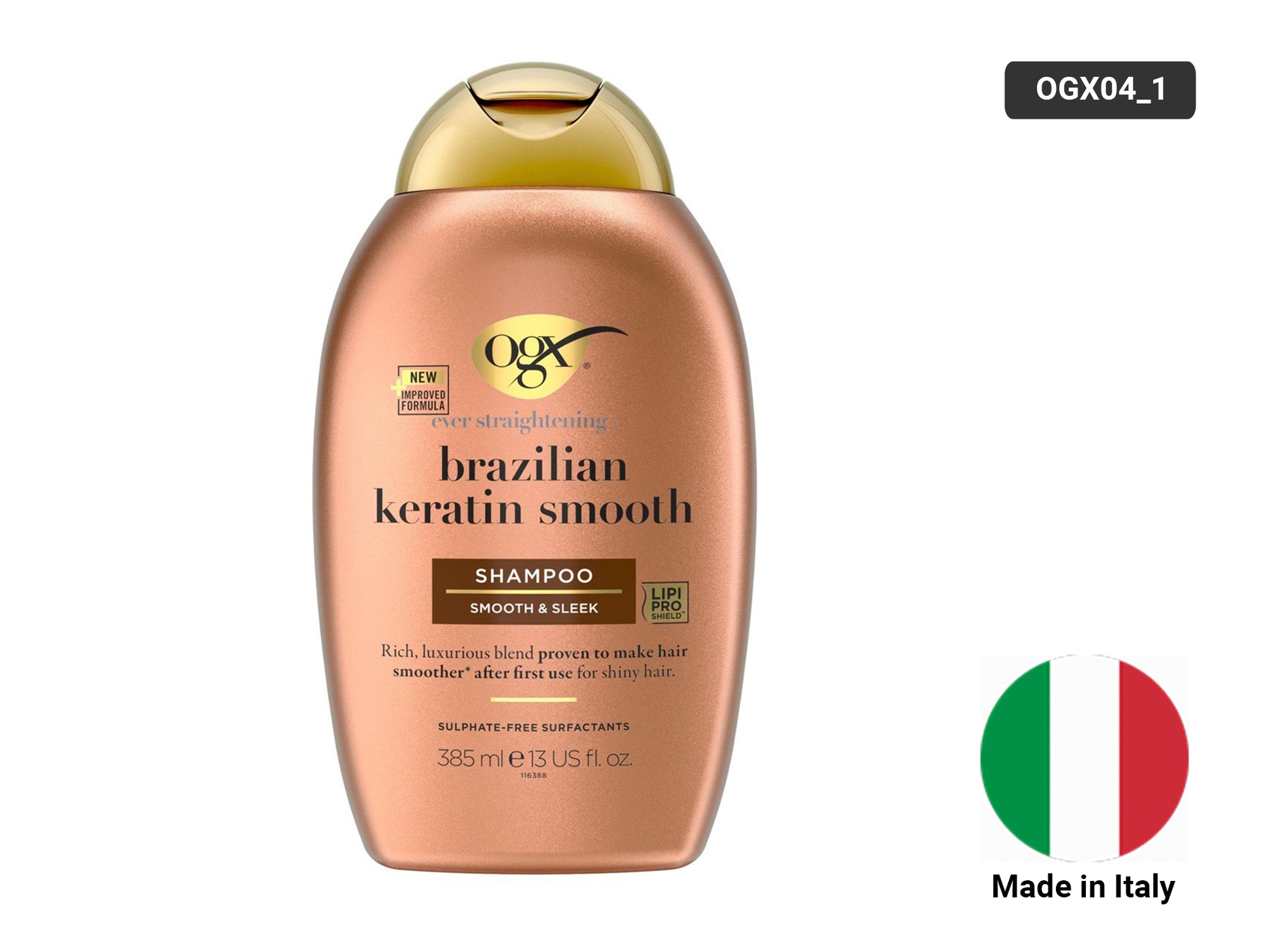 OGX Brazilian Keratin Smooth Shampoo 385ml in Sri Lanka